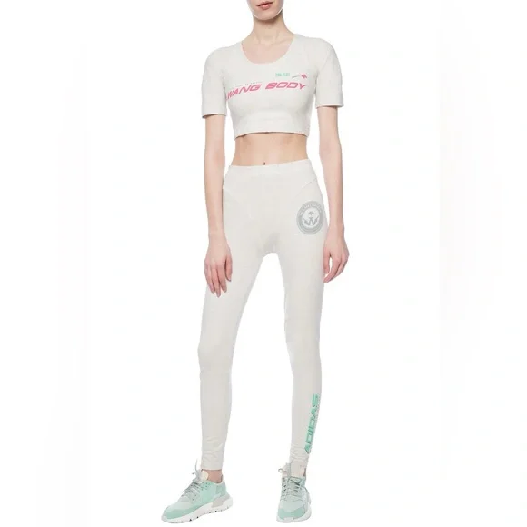 Alexander Wang x Adidas - Vintage Tee and Tights - Picture 3 of 15